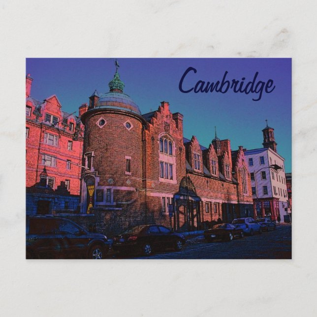 Carte postale Cambridge (Devant)