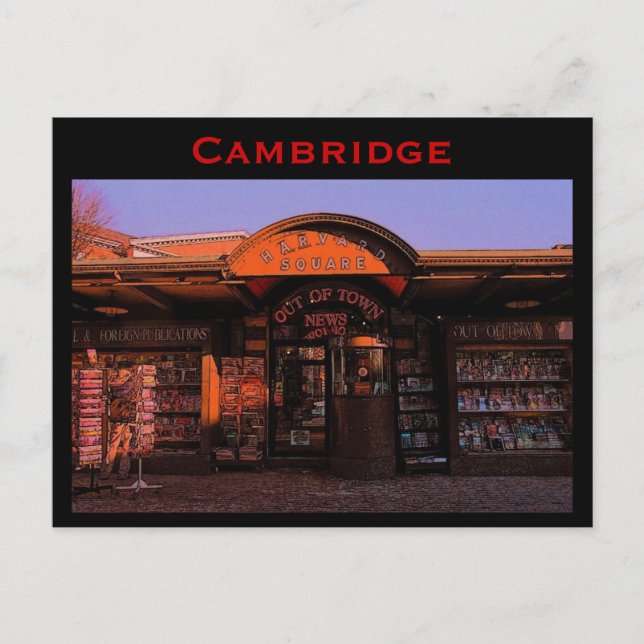 Carte postale Cambridge (Devant)