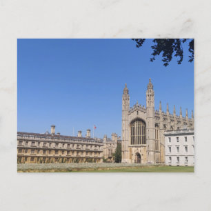 Carte postale Cambridge King's College