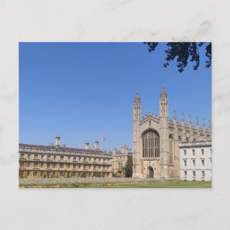 Carte postale Cambridge King's College