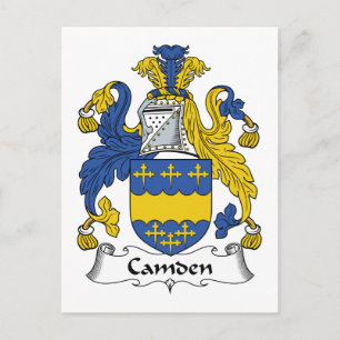 Carte Postale Camden Family Crest