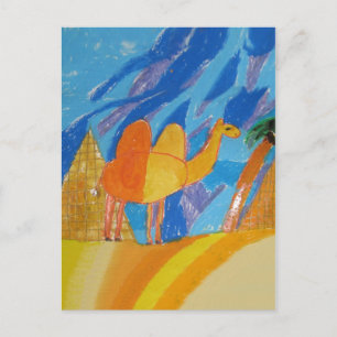 Carte Postale Camel Art by Kids