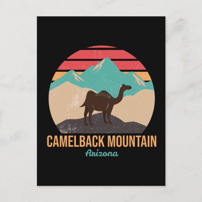 Carte Postale Camelback Mountain Arizona (Devant)