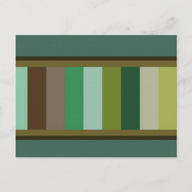 Carte Postale Cameleon Pallet Art (Devant)