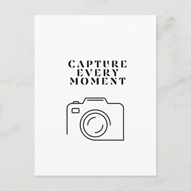 Carte postale Caméra (Devant)