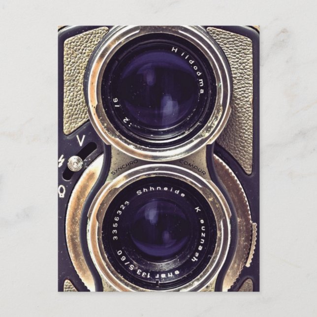 Carte Postale Caméra à l'ancienne (Devant)