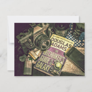 Carte Postale Caméra Livre Téléphone cellulaire Postcroisement