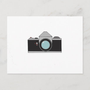 Carte Postale Caméra reflex