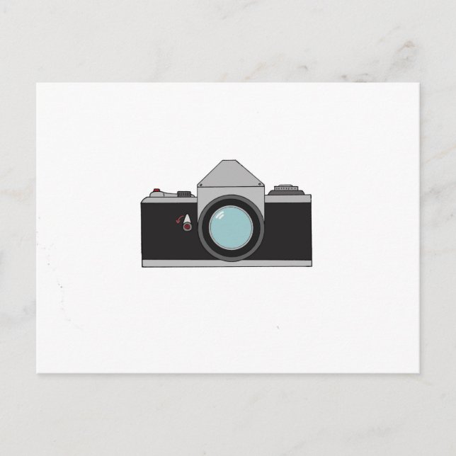 Carte Postale Caméra reflex (Devant)