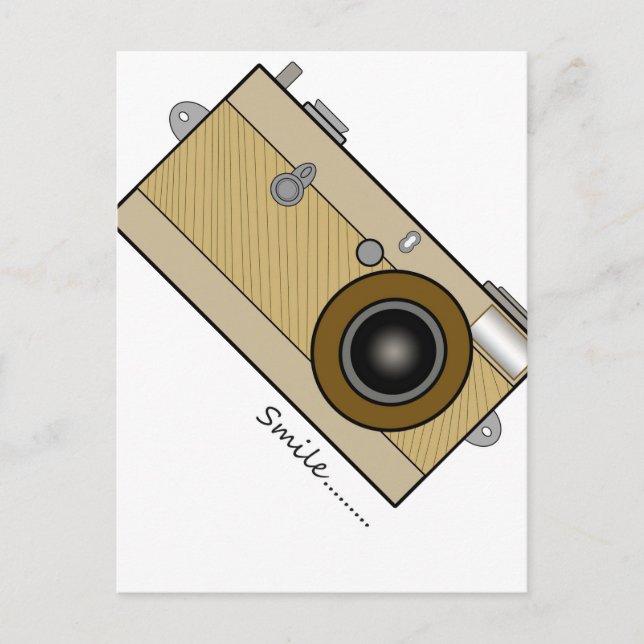 Carte Postale Caméra vintage (Devant)