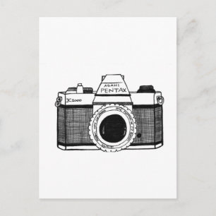 Carte Postale Caméra vintage