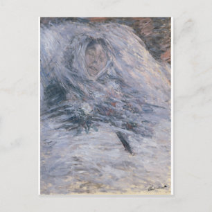 Carte Postale Camille Monet sur son lit de mort (1879)