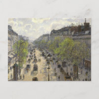 Camille Pissarro - Boulevard Montmartre, Printemps