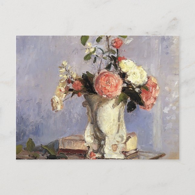 Carte Postale Camille Pissarro- Bouquet de fleurs (Devant)