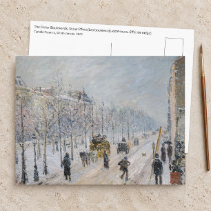 Carte Postale Camille Pissarro - Grands Boulevards extérieurs, E