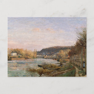 Carte Postale Camille Pissarro - La Seine à Bougival