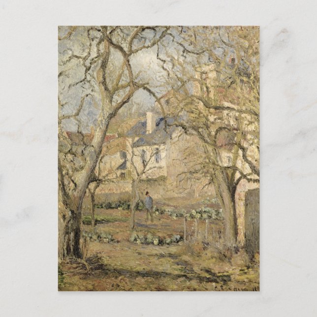 Carte Postale Camille Pissarro | Le Jardin des Légumes, 1878 (Devant)