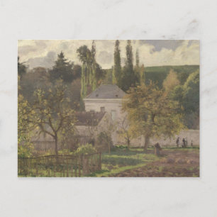 Carte Postale Camille Pissarro Maison dans l'Hermitage, Pontoi