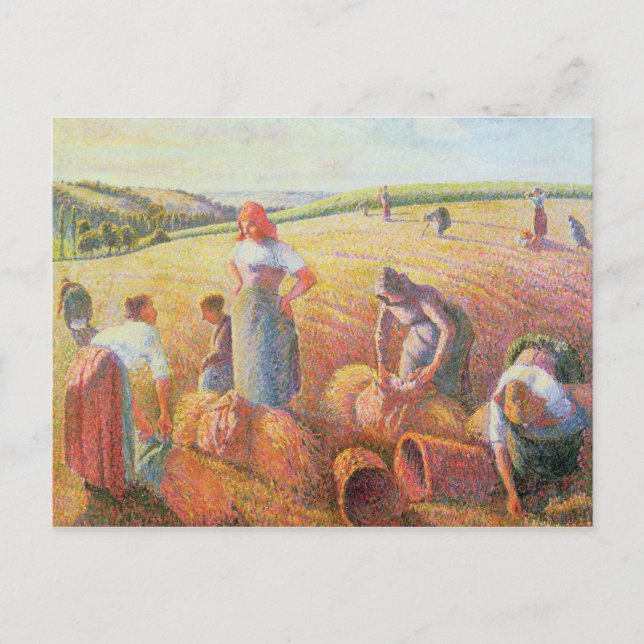 Carte Postale Camille Pissarro | The Gleaners, 1889 (Devant)