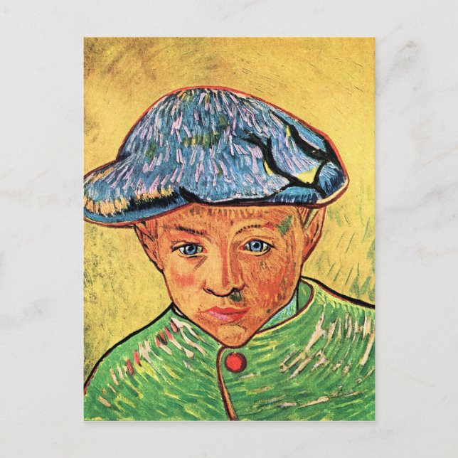 Carte Postale Camille Roulin par Vincent van Gogh (Devant)