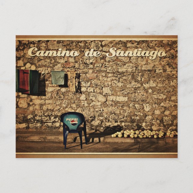 carte postale Camino De Santiago (Devant)