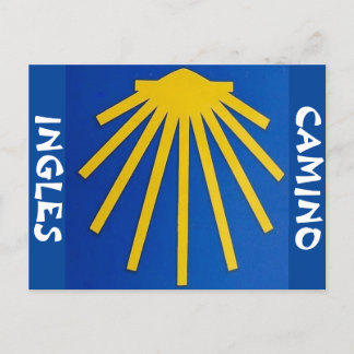 Carte Postale Camino de Santiago Le chemin de saint Jacques 0005