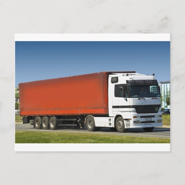 Carte Postale camion (Devant)