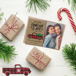 Carte Postale Camion à air comprimé de Buffalo noir et rouge Noë