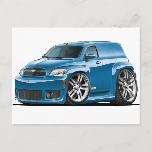 Carte Postale Camion à écran Turquoise HHR SS Chevy (Devant)