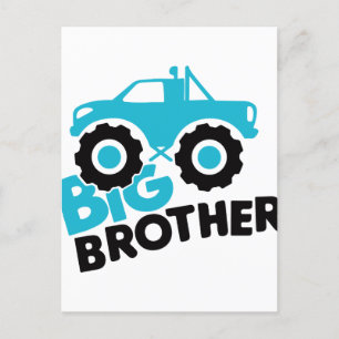 Carte Postale Camion Big Brother Monster