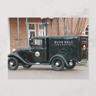 Carte Postale Camion Blue Bell Creamery