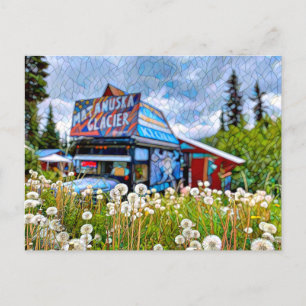Carte postale Camion Café