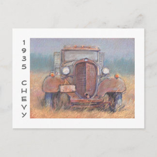 Carte Postale Camion Chevy 35