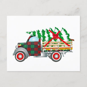 Carte Postale Camion de Christma