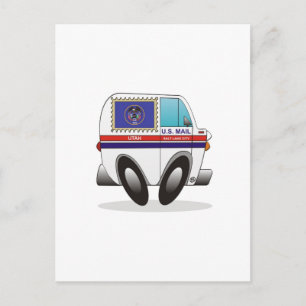 Carte Postale Camion de courrier UTAH