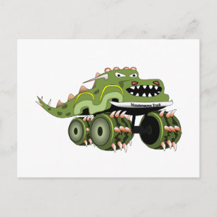 Carte Postale Camion de Monstersaurus