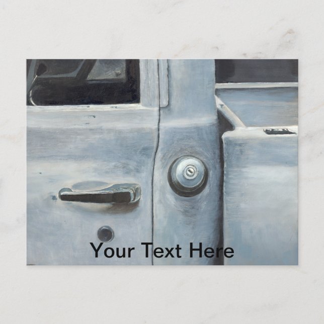 Carte Postale Camion de ramassage (Devant)