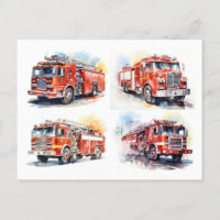 Camion feu rouge