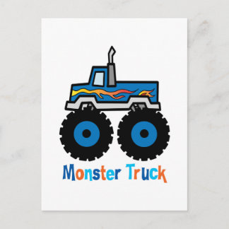 Carte Postale Camion Monster