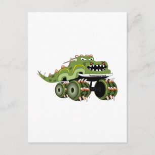 Carte Postale Camion Monstersaurus