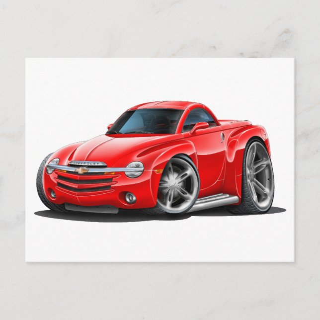 Carte Postale Camion rouge SSR 2003-06 (Devant)