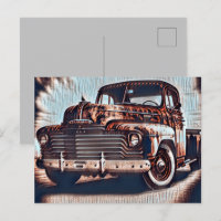 Camion Rustique Grunge - Une beauté Vintage