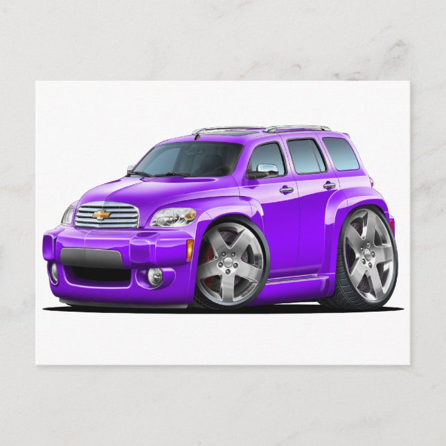 Carte Postale Camion violet HHR Chevy (Devant)