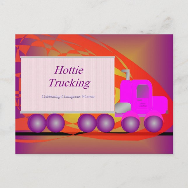 Carte postale - Camionnage Hottie (Devant)