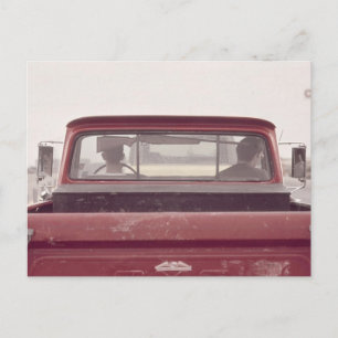 Carte Postale Camionnette, 1973