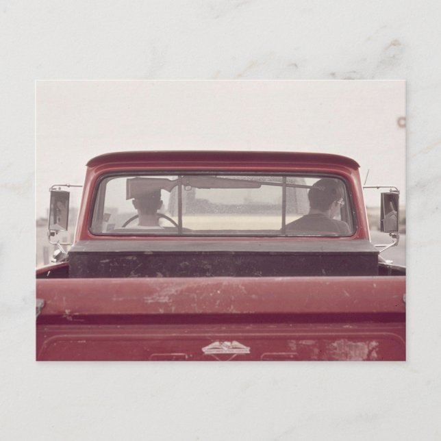 Carte Postale Camionnette, 1973 (Devant)