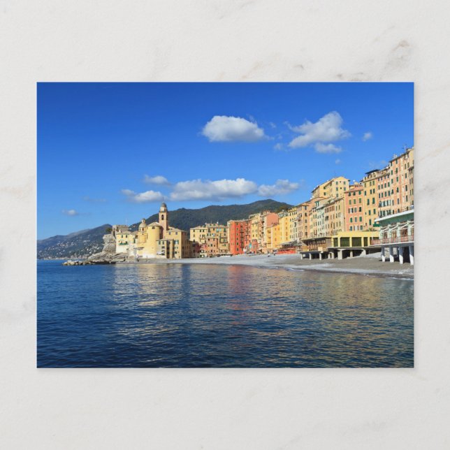 Carte Postale Camogli, Italie (Devant)