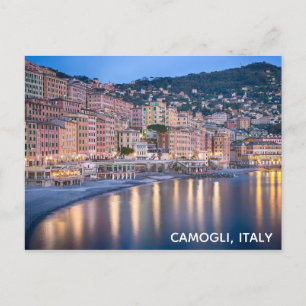 Carte Postale Camogli Italie coucher de soleil italien Voyage ph