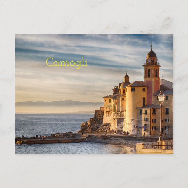 Carte Postale Camogli Ligurie (Devant)