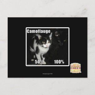 Carte Postale Camouflage